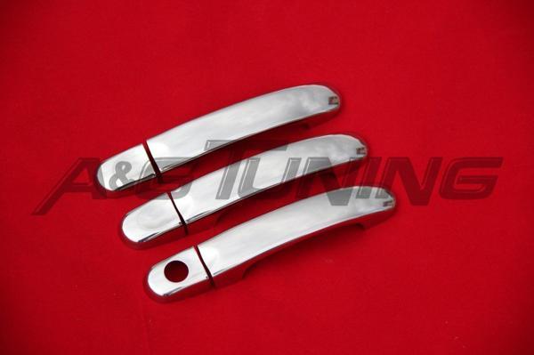 VW Caddy Krom Kapı Kolu 2003-2010 3 Kapı Paslanmaz Çelik - Image 1