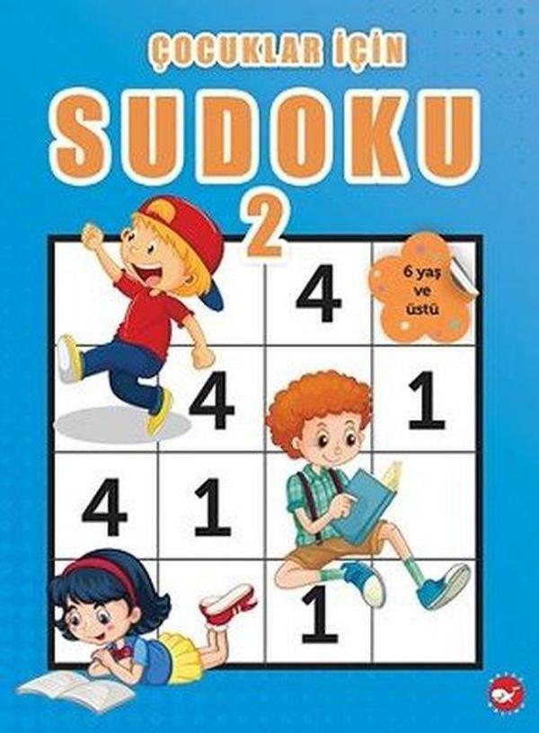 Çocuklar İçin Sudoku 2 - 6 Yaş ve Üstü - Beyaz Balina Yayınları - Image 1