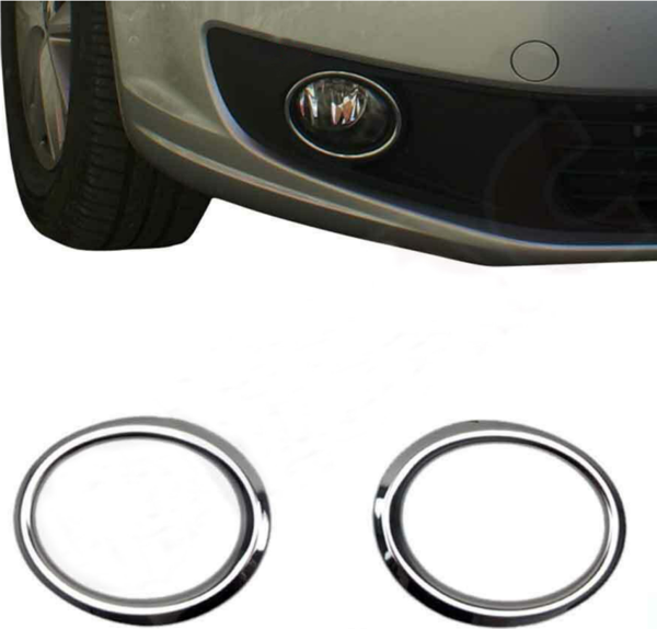 VW Caddy Krom Sis Farı Çerçevesi 2010-2014 Paslanmaz Çelik - Image 1