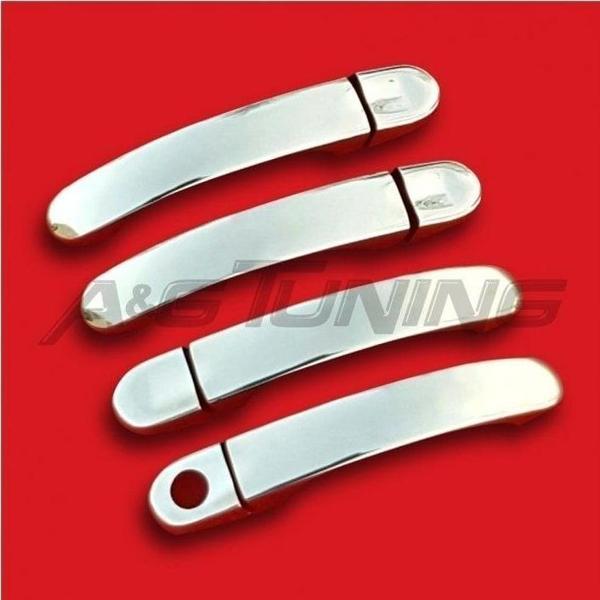VW Jetta Krom Kapı Kolu Tk 2006-2011 4 Kapı Paslanmaz Çelik - Image 1