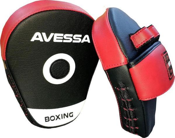 Avessa Amatör Boks Lapası Tek Kırmızı-Siyah - Image 1