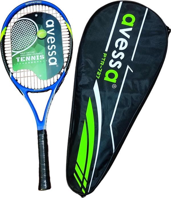Avessa Ptr-727M Tek Parça Tenis Raketi Mavi - Image 1