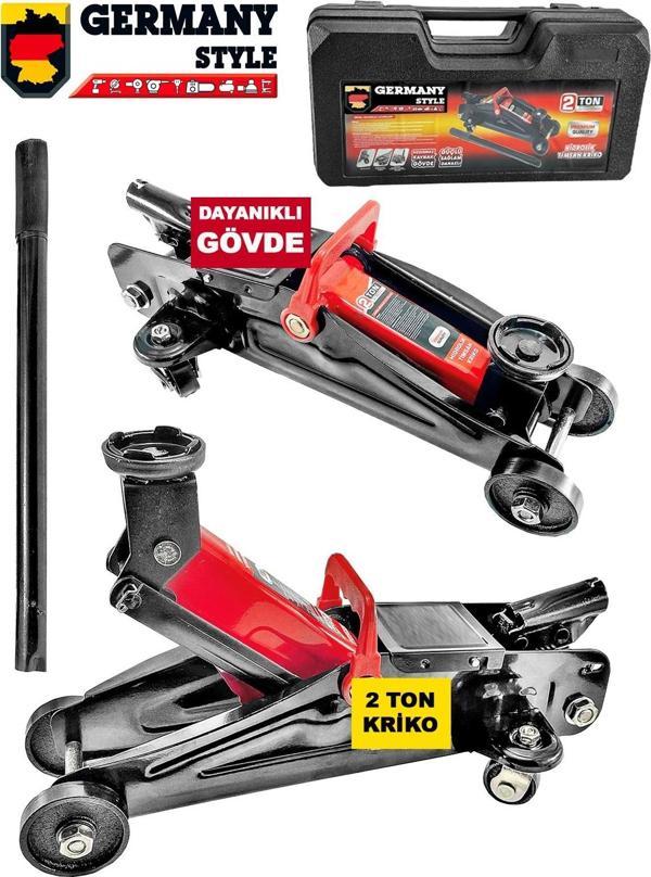 Germany Style PRO5 2 Ton Sızdırmaz Sağlam Dayanıklı Kaynak Gövde Hidrolik Timsah Kriko - Image 1