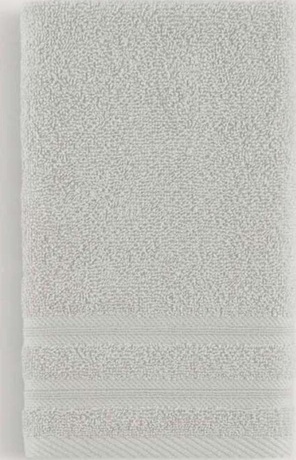 Arliva Home Pure Bukle Bordürlü Havlu Açık Grı 30X50 - Image 1