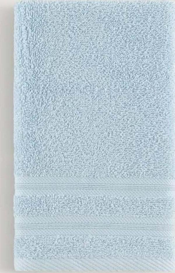 Arliva Home Pure Bukle Bordürlü Havlu Açık Mavı 30X50 - Image 1