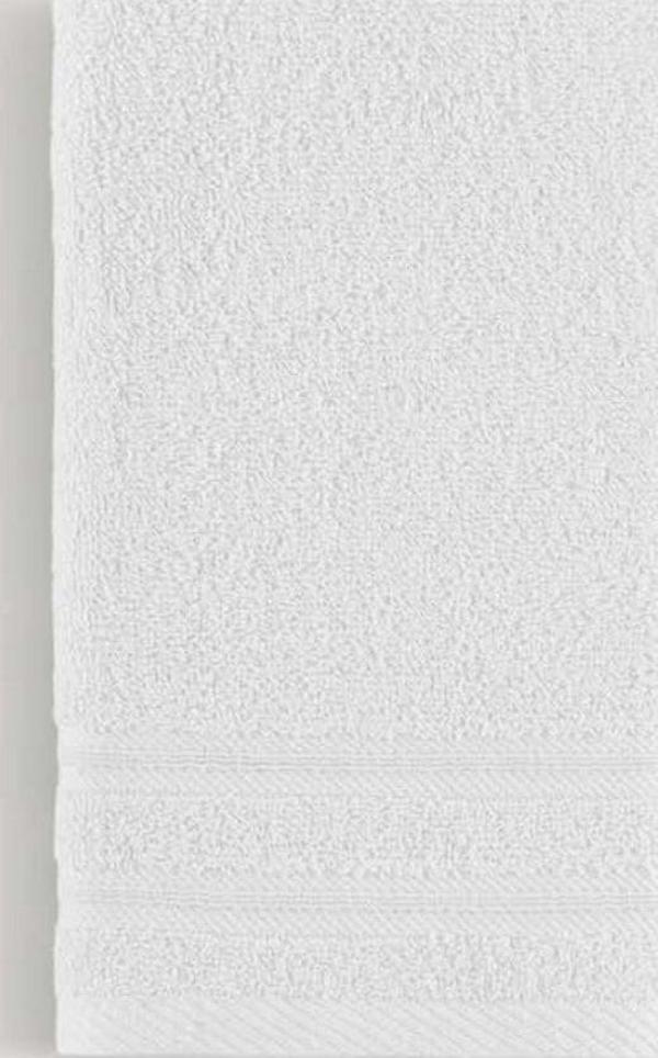 Arliva Home Pure Bukle Bordürlü Havlu Beyaz 30X50 - Image 1