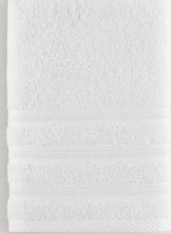 Arliva Home Pure Bukle Bordürlü Havlu Beyaz 50X90 - Image 1