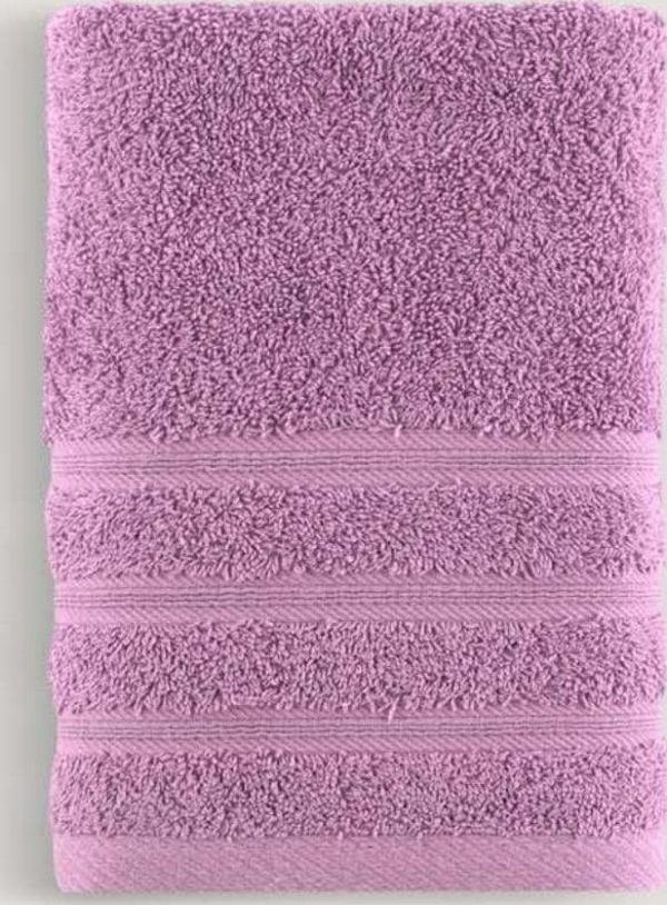 Arliva Home Pure Bukle Bordürlü Havlu Eflatun 50X90 - Image 1