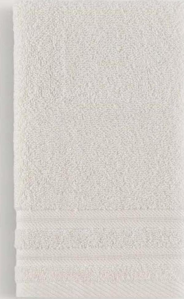 Arliva Home Pure Bukle Bordürlü Havlu Ekru 30X50 - Image 1