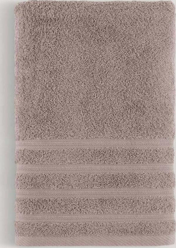 Arliva Home Pure Bukle Bordürlü Havlu Kahverengı 70X140 - Image 1
