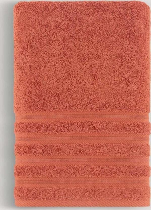 Arliva Home Pure Bukle Bordürlü Havlu Kıremıt 70X140 - Image 1