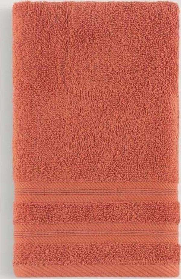 Arliva Home Pure Bukle Bordürlü Havlu Kıremıt 90X150 - Image 1