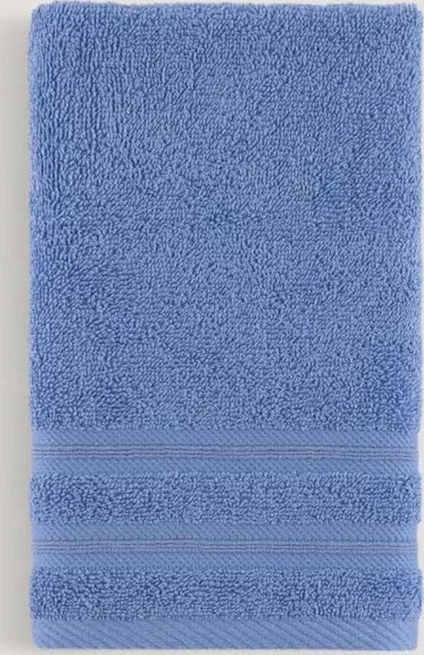 Arliva Home Pure Bukle Bordürlü Havlu Koyu Mavı 30X50 - Image 1