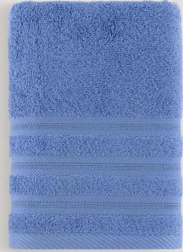 Arliva Home Pure Bukle Bordürlü Havlu Koyu Mavı 50X90 - Image 1