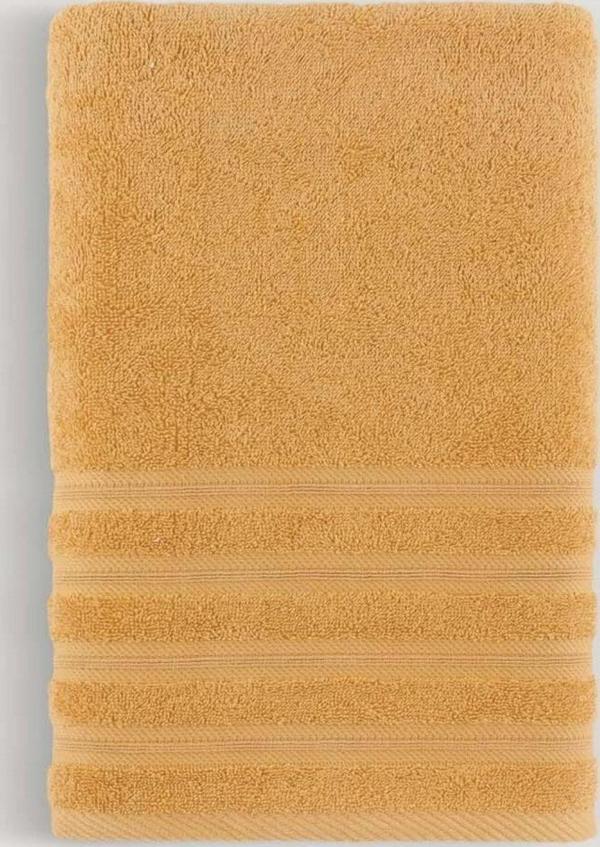 Arliva Home Pure Bukle Bordürlü Havlu Koyu Sarı 70X140 - Image 1