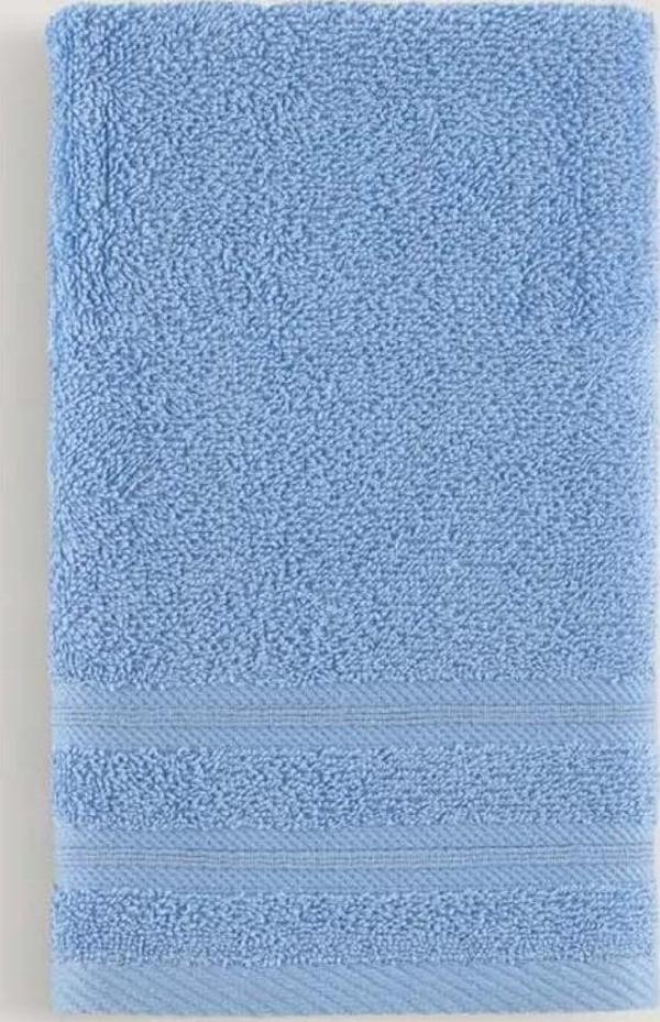 Arliva Home Pure Bukle Bordürlü Havlu Mavı 30X50 - Image 1