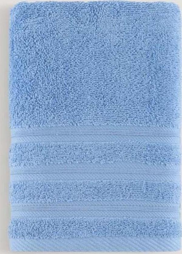 Arliva Home Pure Bukle Bordürlü Havlu Mavı 50X90 - Image 1