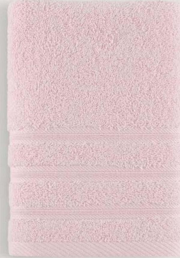 Arliva Home Pure Bukle Bordürlü Havlu Pudra 50X90 - Image 1
