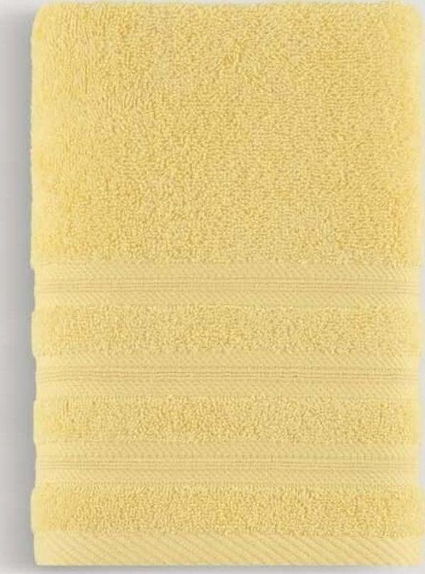 Arliva Home Pure Bukle Bordürlü Havlu Sarı 50X90 - Image 1