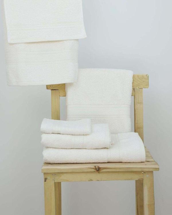 Arliva Home Terra Bukle Bordürlü 2Lı Set Ekru 33X33 - Image 1