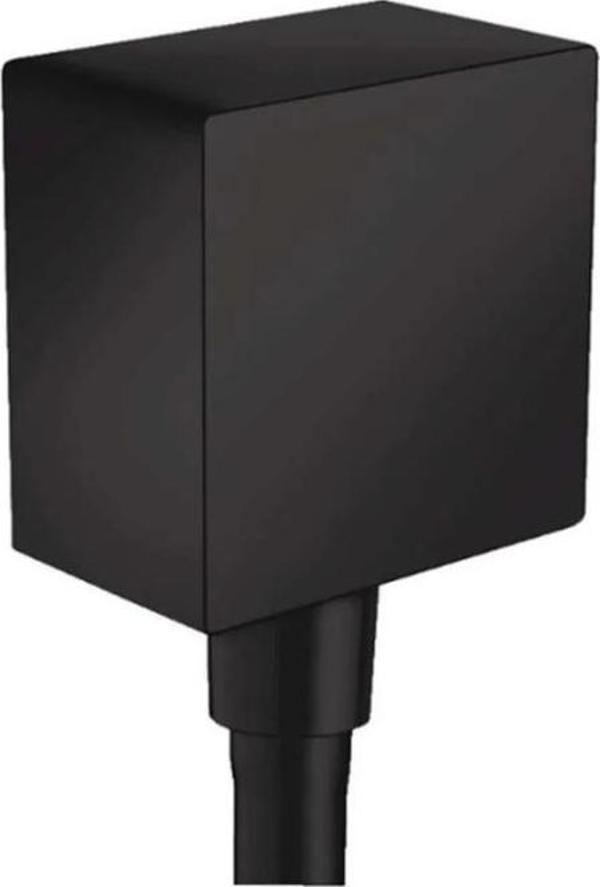 Hansgrohe Fixfit S Square Duş Çıkış Dirseği Mat Siyah 26455670 - Image 1
