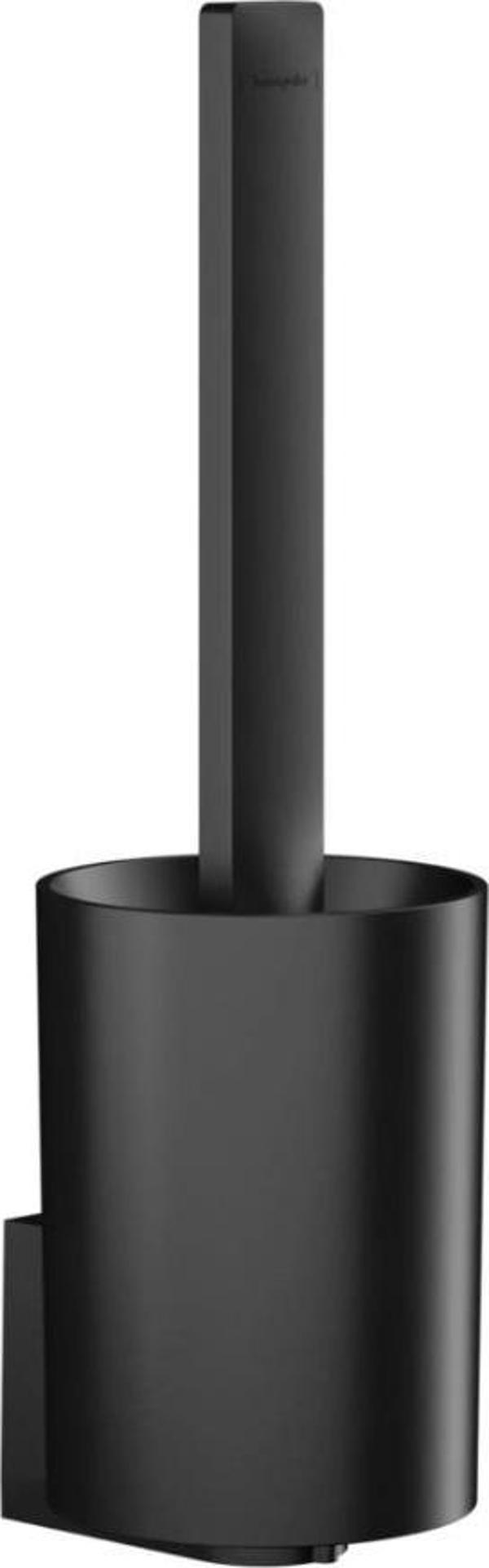 Hansgrohe WallStoris Tuvalet Fırçası Satin Siyah 27927670 - Image 1