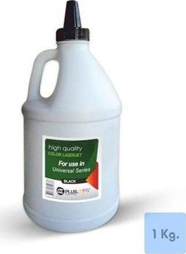 Pluscopy SAMSUNG UYUMLU POLYESTER 1 KG  SİYAH TONER TOZU - Image 1