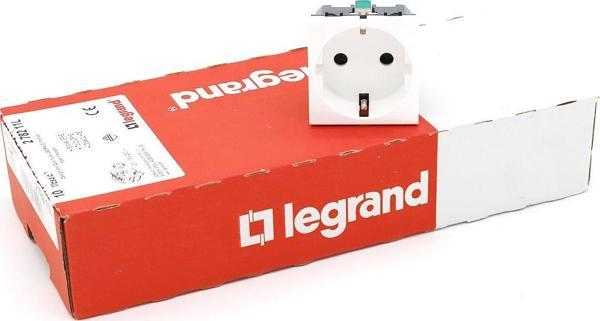 ŞEBEKE PRİZİ 45X45 TEKLİ SİSTEM ARMADA WHITE - Image 1