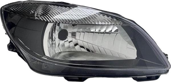 Skoda Fabia Sağ Siyah Far Lambası 2009-2012 - Image 1