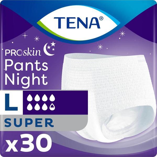 TENA Pants Night Süper 7,5 Damla Large 30'lu - Image 1