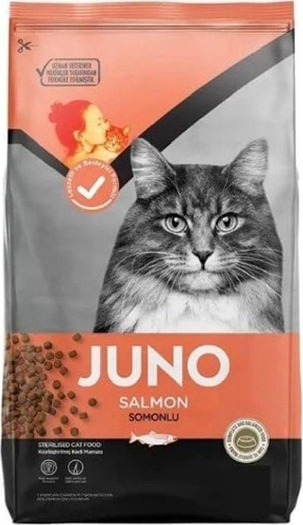 JUNO Balıklı Kısır Kedi Maması 2 Kg - Image 1