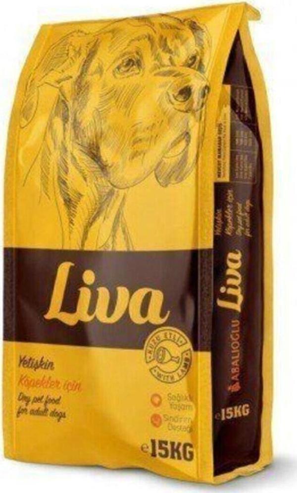 Liva Kuzu Etli Yetişkin Köpek Maması 15 Kg - Image 1