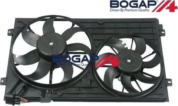 1K0959455EAKIT Fan Motorları & Dual Çerçeve 200W+150W - Beetle-Caddy-Fabıa-Golf-Jetta-Octavıa-Passat - Image 1
