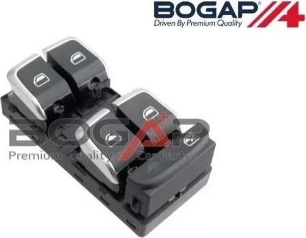 8U0959851A Cam Açma Anahtarı 4'lü Krom - Audı Q3 2012-2018 - Image 1