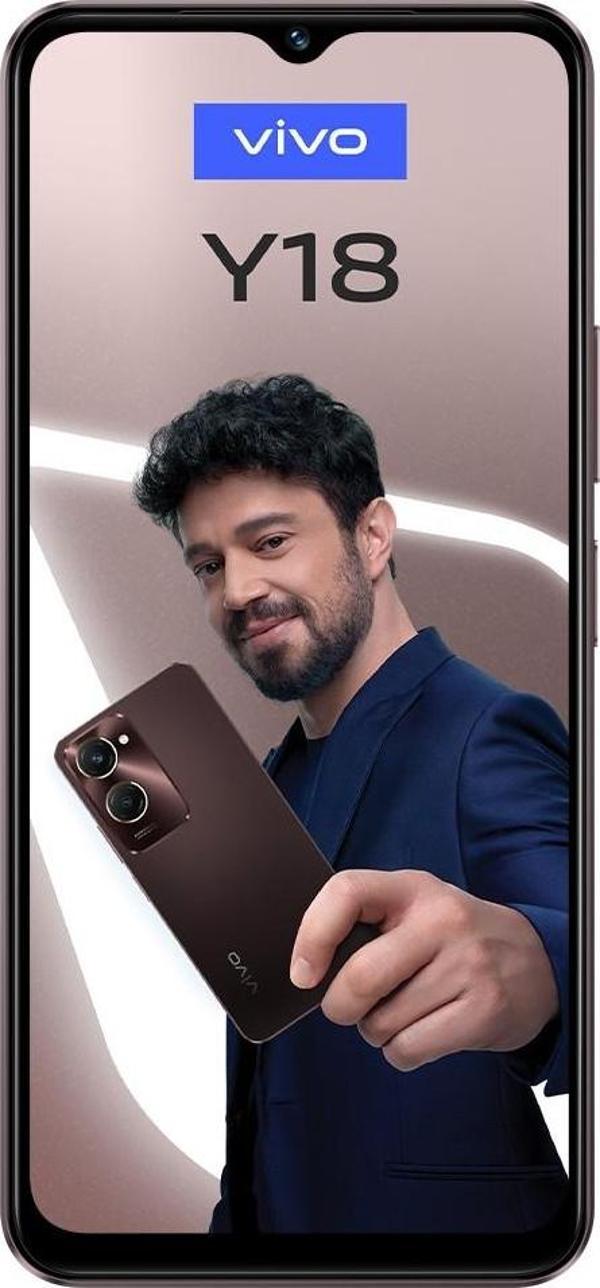 Vivo Y18 128 GB 4 GB Ram Kızıl Kahve (Vivo Türkiye Garantili) - Image 1