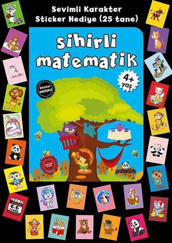 Sihirli Matematik - Stickerlı 4+ Yaş - Panda - Image 1