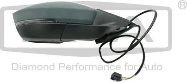 3V1857507A Ayna Dış Dikiz Komple SOL Elek Kat.9 Kab.Ayd - Superb 2015-> - Image 1