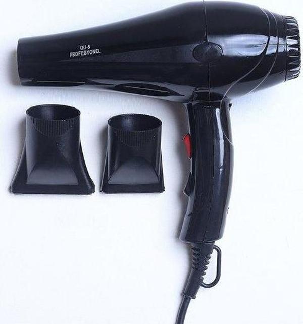 QU - 5 Profesyonel Fön Makinesi Siyah - Image 1