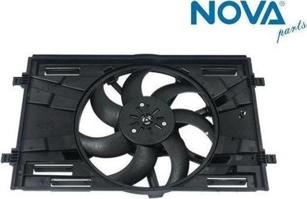 5Q0121203CC Fan Motoru & Çerçevesi Set Brose Typ - Golf-Passat-Touaran-Superb-Leon-A3-1.4 Lt.-Czca-C - Image 1