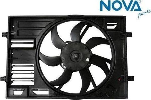 5Q0121203DE Fan Motoru & Çerçevesi Set Brose Typ - Golf-Passat-Touaran-Superb-Leon-A3-1.4 Lt.-Cxsa-C - Image 1