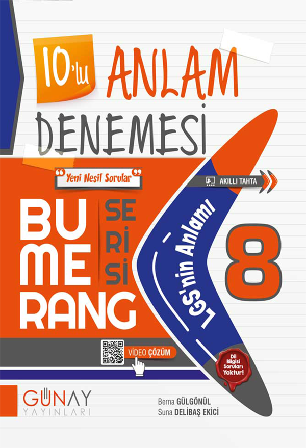 Bumerang 10’lu Anlam Denemeleri - Günay Yayıncılık - Image 1