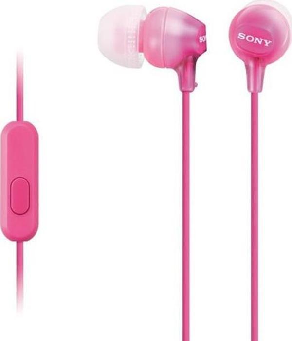 Sony Earphone Pink MDR EX15APB - Image 1
