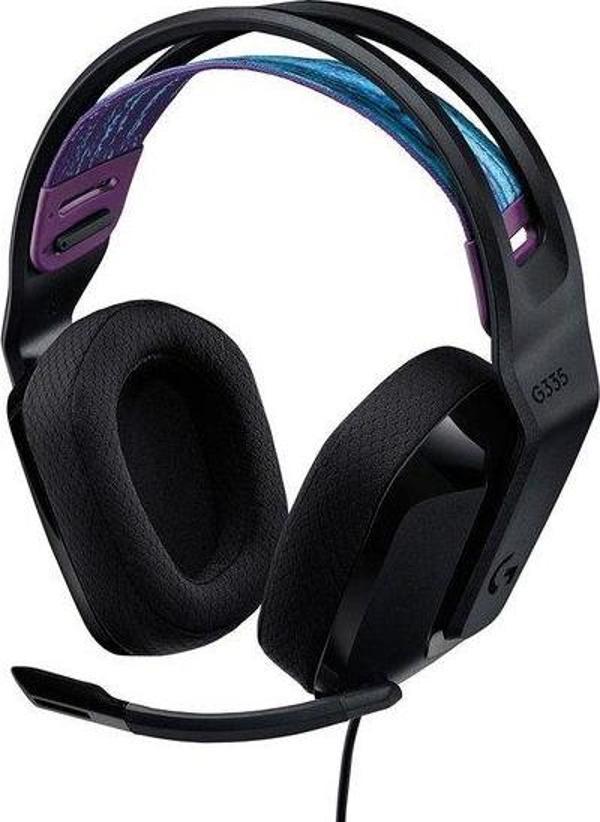 Logitech G G335 Kablolu Oyuncu Kulaklığı - Siyah - Image 1