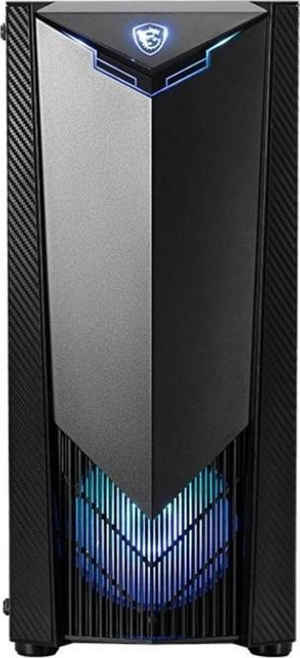 MSI MAG SHIELD 110A TEMPERLİ CAM 2x120MM AUTO RGB FAN MATX GAMING BİLGİSAYAR KASASI - Image 1