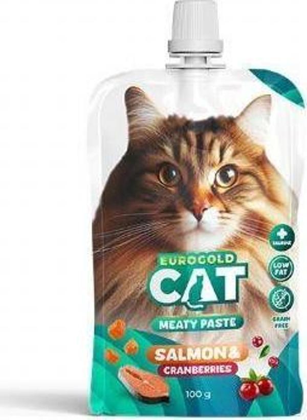 EuroGold Cat Et Ezmesi Somon-Kızılcık 100 Gr - Image 1
