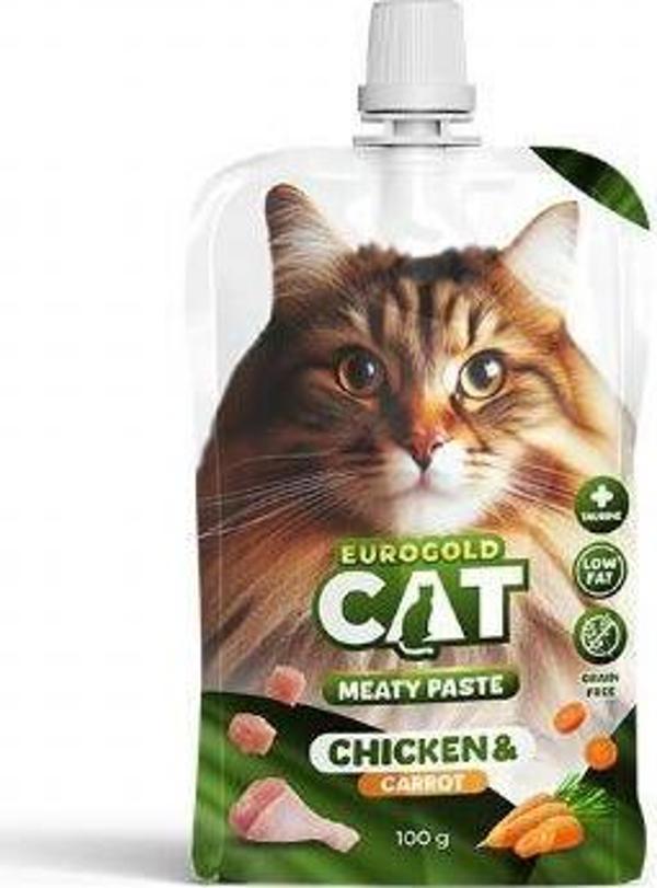 EuroGold Cat Et Ezmesi Tavuk-Havuç 100 Gr - Image 1