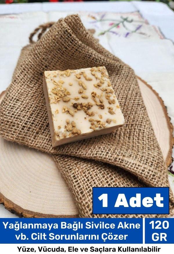Lüks %100 Doğal Güzel Kokulu El Yüz Saç Vücut Cilt Orijinal Bitkisel Kekik Sabunu 120G - 1 Adet - Image 1