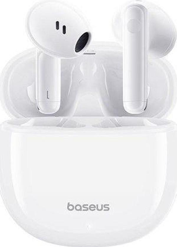 Baseus E13 Bowie True Wireless Bluetooth Kulaklık Beyaz - Image 1