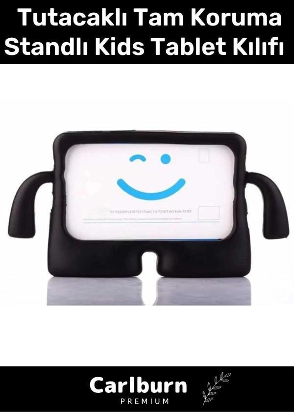 Özel Üretim Apple Samsung Uyumlu 11 Inç Yumuşak Dokulu Tutacaklı Tam Koruma Standlı Kids - Image 1