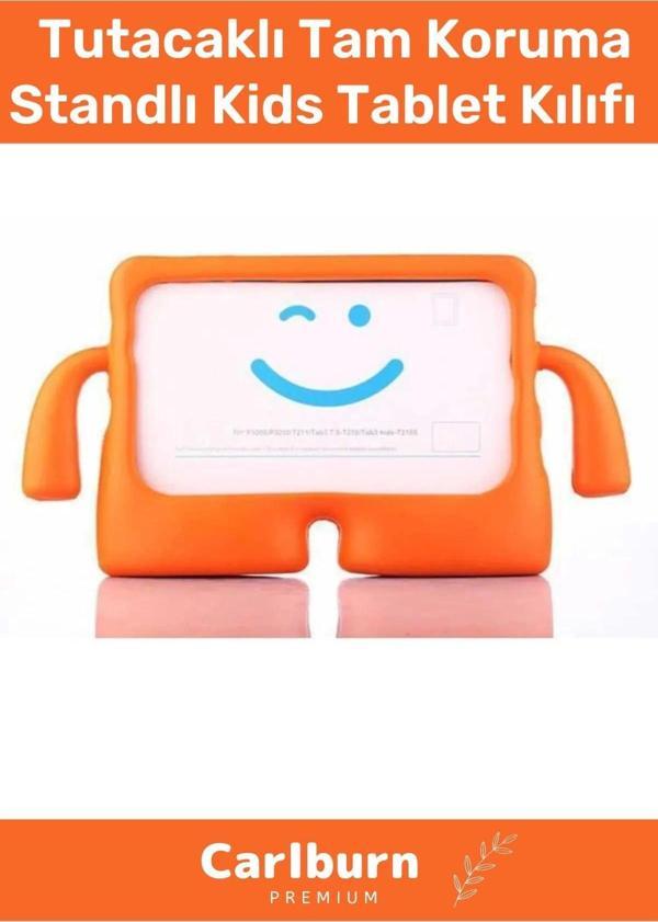 Özel Üretim Apple Samsung Uyumlu 8.7 Inç Yumuşak Dokulu Tutacaklı Tam Koruma Standlı Kids - Image 1
